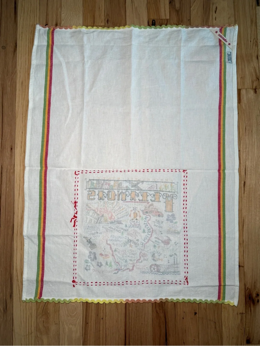 CatStudio Illinois Dish Tea Towel